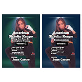 2 DVD Set American Shaolin Kenpo - June Castro